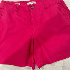 LOFT twill shorts